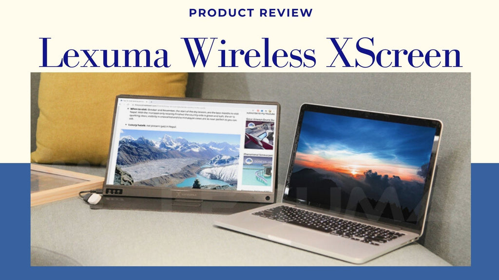 [產品開箱] Lexuma XScreen Air無線超薄便攜高清顯示器