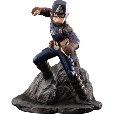 漫威復仇者聯盟：美國隊長正版模型手辦人偶玩具 Marvel's Avengers: Endgame Premium PVC Captain America official figure toy listing front captain america white background