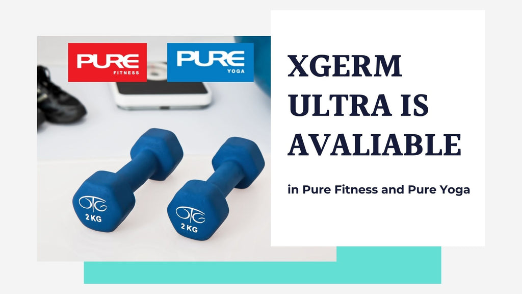 Lexuma XGerm Ultra 現正在Pure Fitness 及 Pure Yoga 展出及出售
