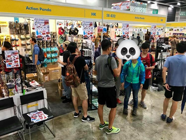 辣數碼X2O防水噴霧於第二届香港運動消閒博覽和2018書展有售