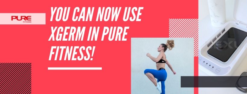 Pure Fitness 及 Pure Yoga 引入Lexuma XGerm 手機紫外光消毒盒