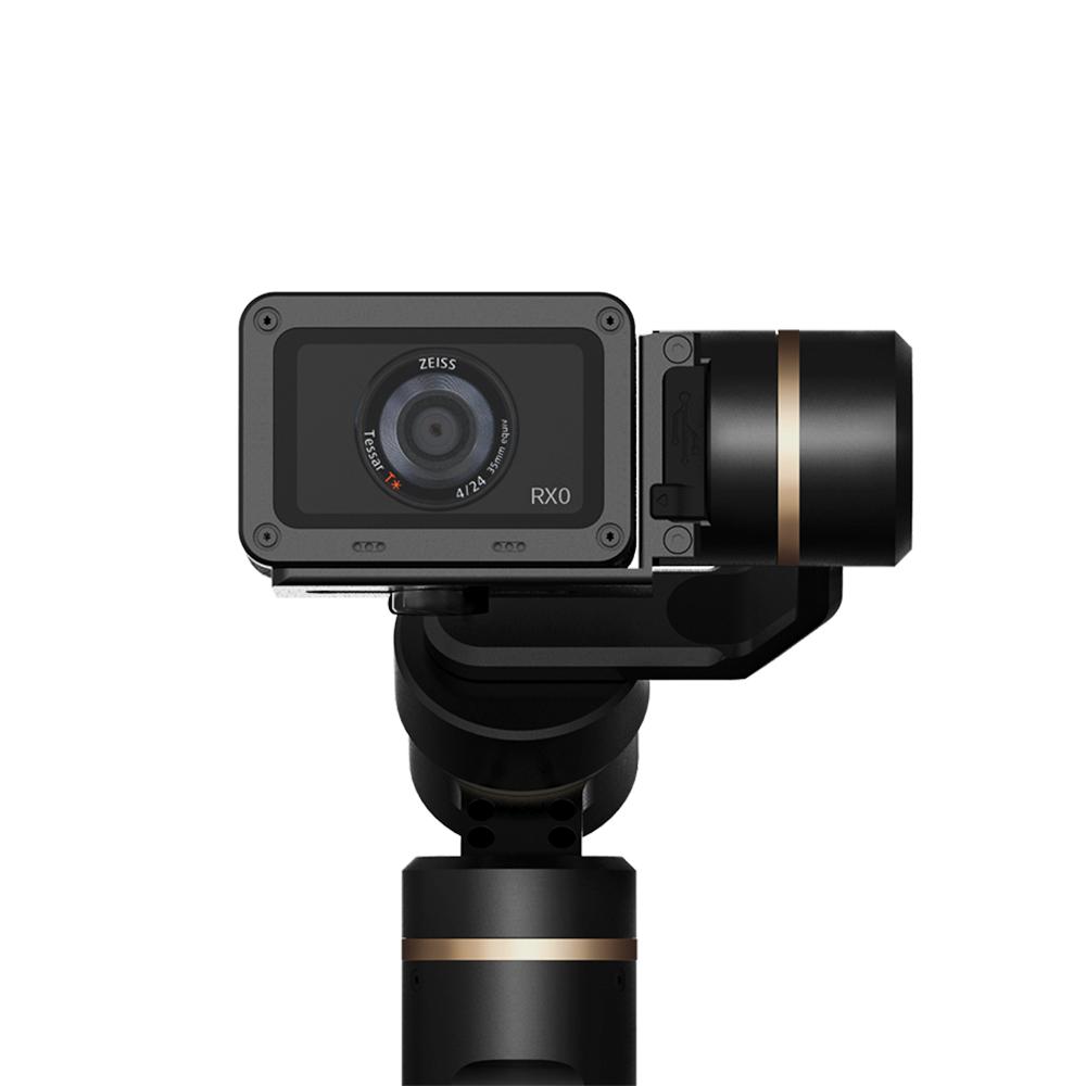 Feiyu G6 3-Axis Stabilized Handheld Gimbal for GoPro Hero 4/5/6 and Sony RX0 Cameras  closeup