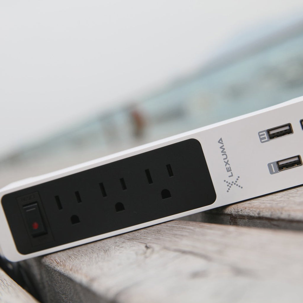 Lexuma XStrip –  3 頭迷你USB電源延長線連 4 個USB充電口