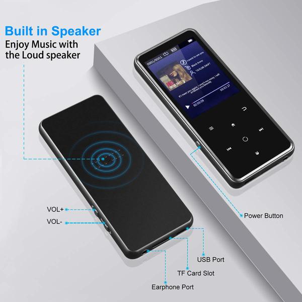 Lexuma XMus - 便携式藍牙MP3音樂播放器 (8GB / 16GB / 32GB / 64GB)