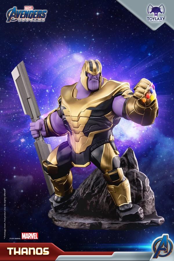 漫威復仇者聯盟：薩諾斯正版模型手辦人偶玩具 Marvel's Avengers: Endgame Premium PVC Thanos figure toy listing marvel movie infinity war figure collectible figure front
