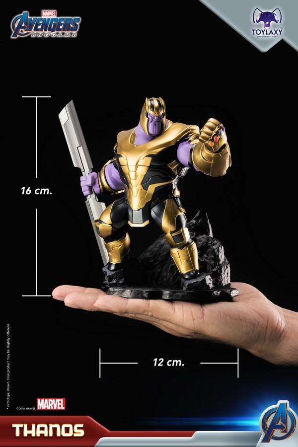 漫威復仇者聯盟：薩諾斯正版模型手辦人偶玩具 Marvel's Avengers: Endgame Premium PVC Thanos figure toy listing marvel movie infinity war figure collectible figure size