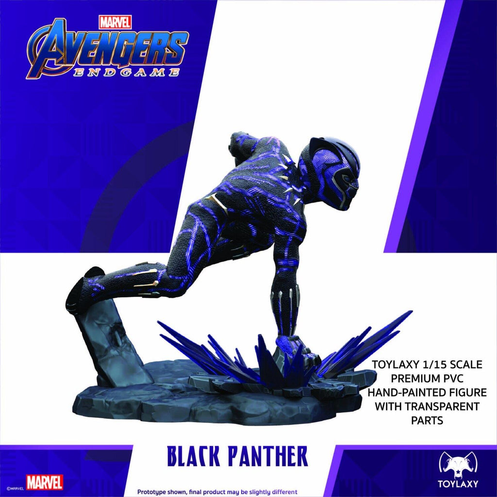 Marvel Avengers Endgame Premium PVC Black Panther Official Figure Toy listing 黑豹玩具  黑豹正版模型  黑豹正版手辦  黑豹手辦  黑豹人偶 right