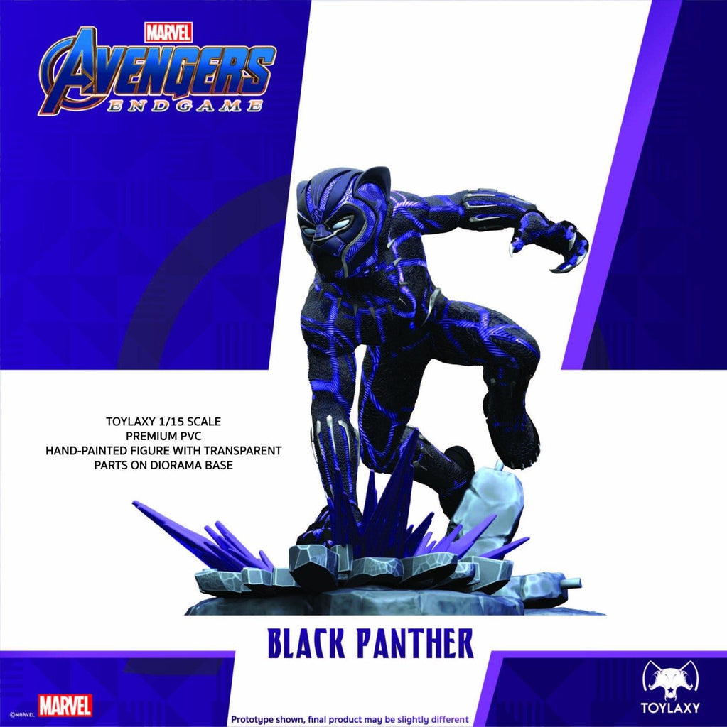 Marvel Avengers Endgame Premium PVC Black Panther Official Figure Toy listing front