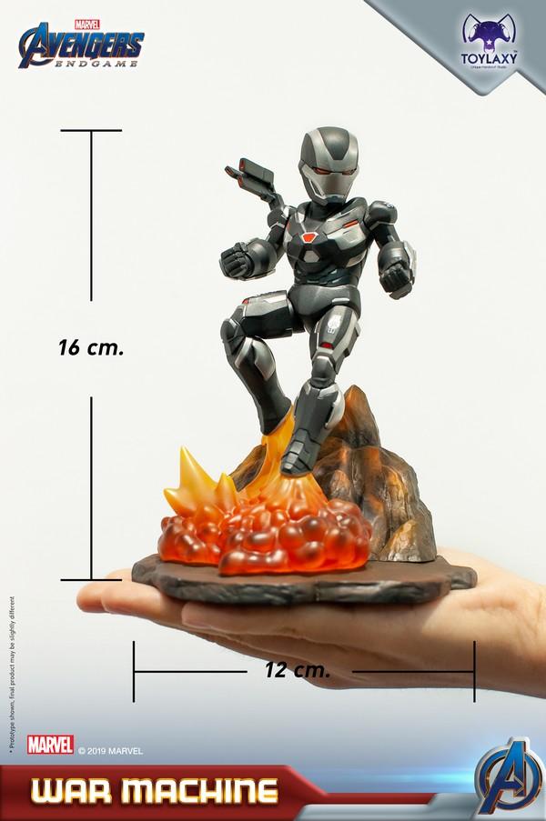 漫威復仇者聯盟：戰爭機器正版模型手辦人偶玩具 Marvel's Avengers: Endgame Premium PVC War Machine official figure toy listing collectible figure marvel ironman spiderman antman thano avengers size