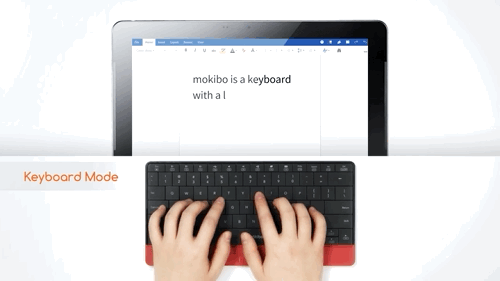 Lexuma-Mokibo 2-in-1 Touchpad-embedded Wireless Keyboard 